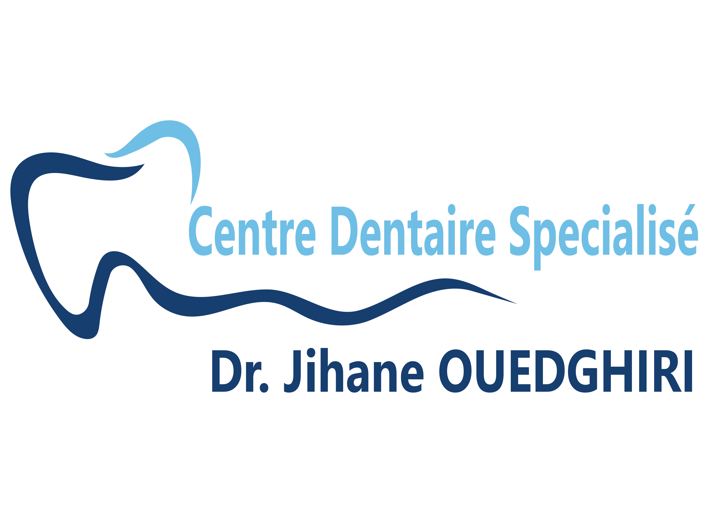 logo cabinet Dr. Jihane OUEDGHIRI